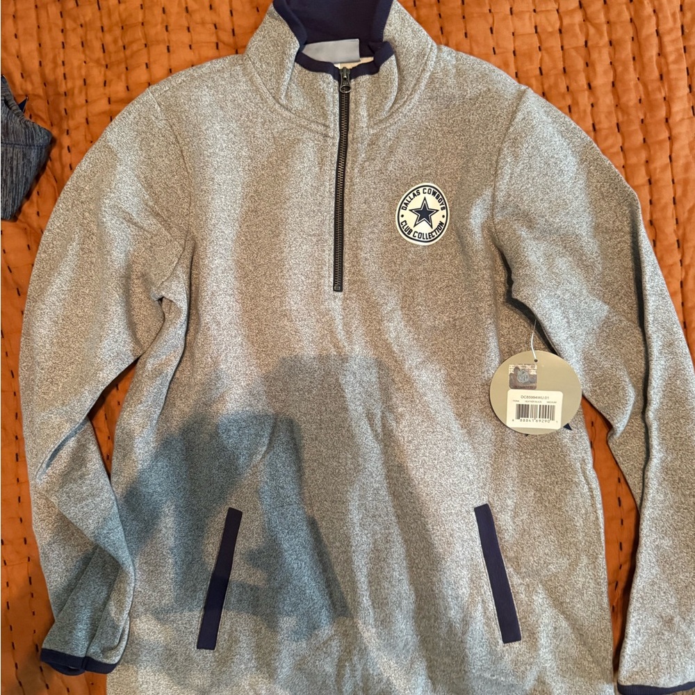 Dallas Cowboys Club Collection Quarter Zip